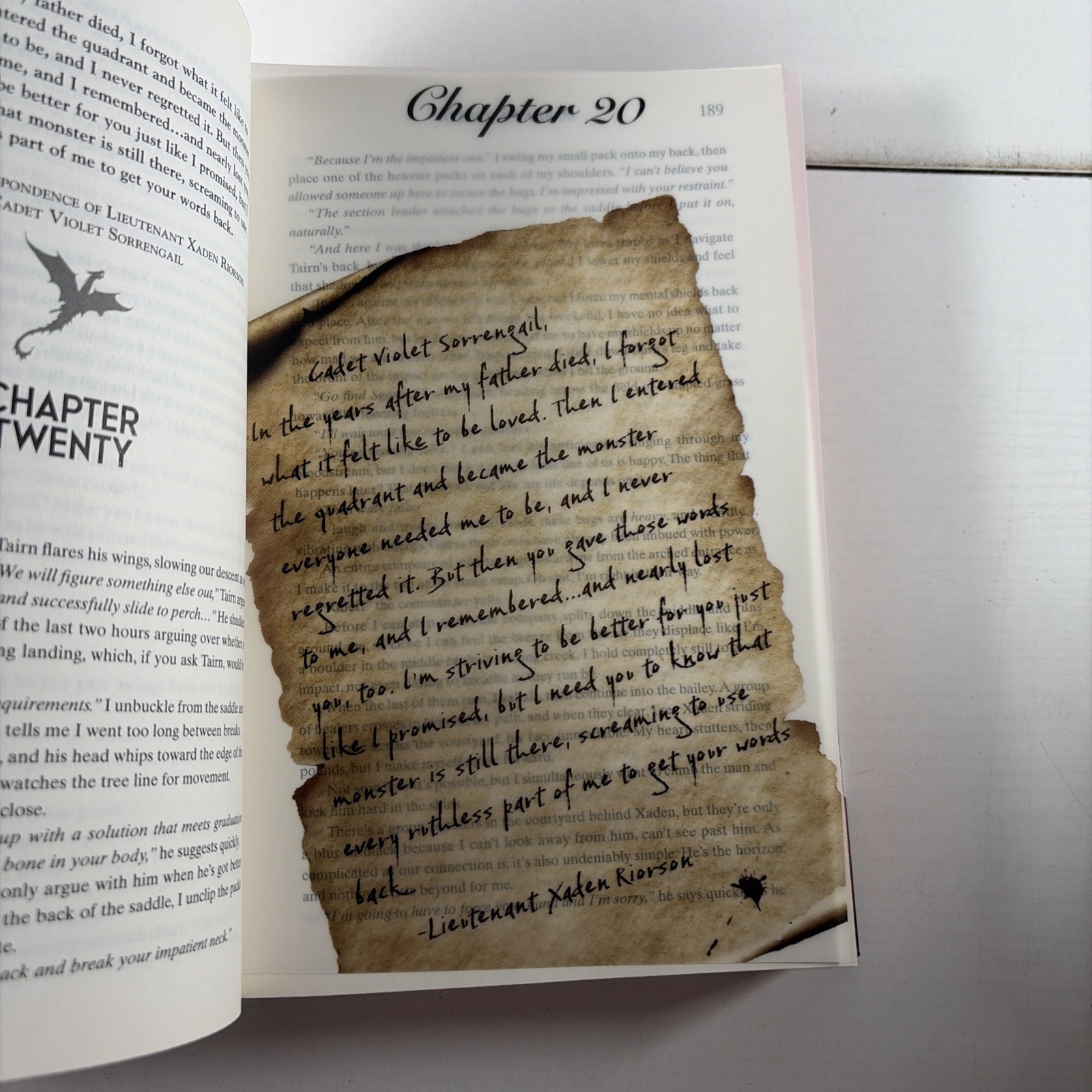 Fourth Wing SIGNED & Iron Flame Bookish Box Luxe Edition Rebecca Yarros Overlays