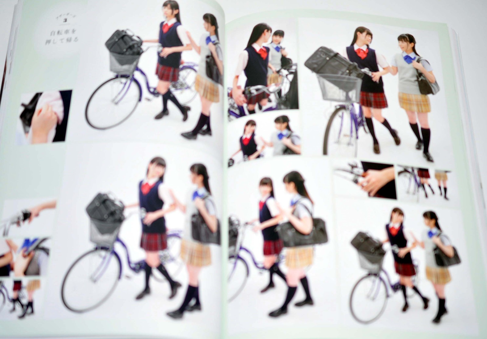 A collection of poses for drawing two people attracted to each other in the Yuri