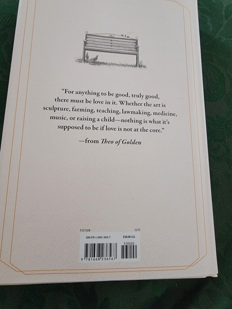 Theo of Golden By Allen Levi SIGNED HARDCOVER