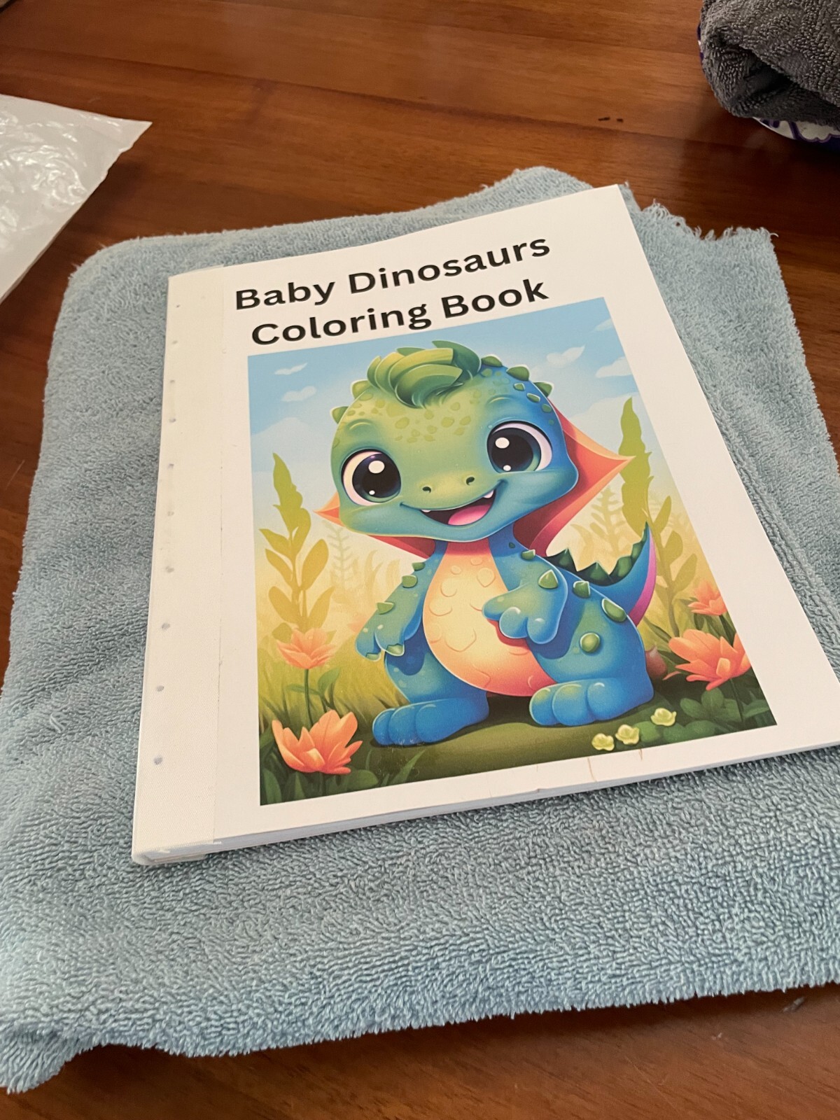 NEw Baby Dinosaur Coloring Book – Fun & Educational Activity for Kids A