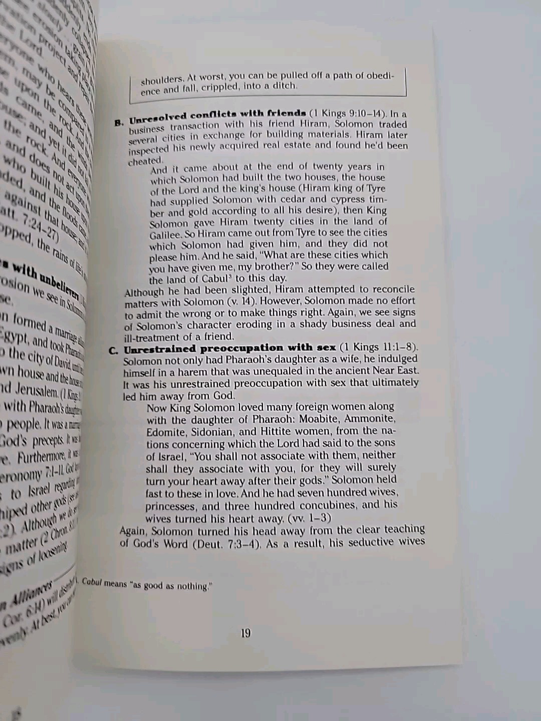 Solomon Bible Study Guide By Charles R. Swindoll NOS 1986 Religion Scriptures