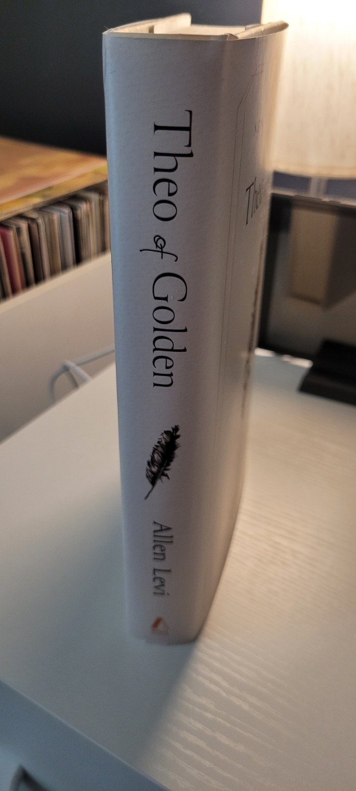 SIGNED Theo of Golden by Allen Levi Hardcover Atria Edition / Sixth Printing