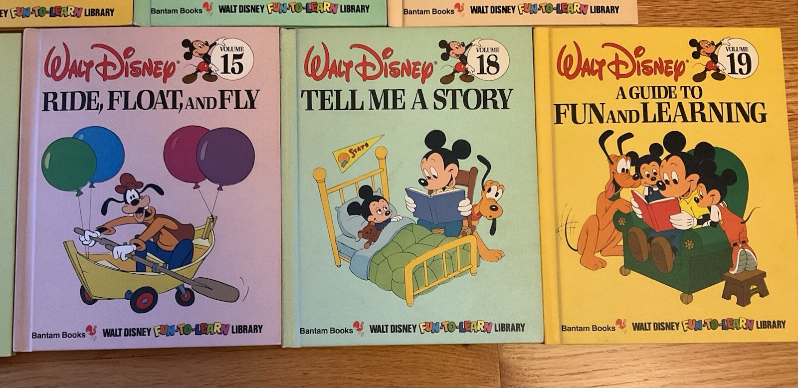 Lot 13 Walt Disney Fun To Learn Library Children’s Books 2, 4, 6, 8-15, 18, 19