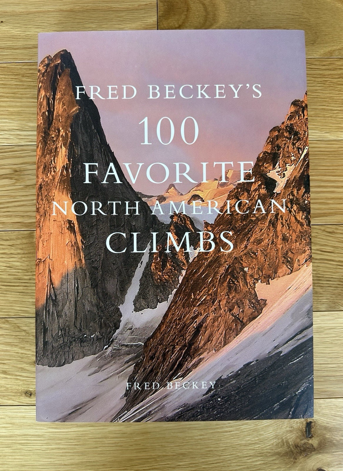 Fred Beckey – 100 Favorite North American Climbs – Patagonia Books – Signed #121