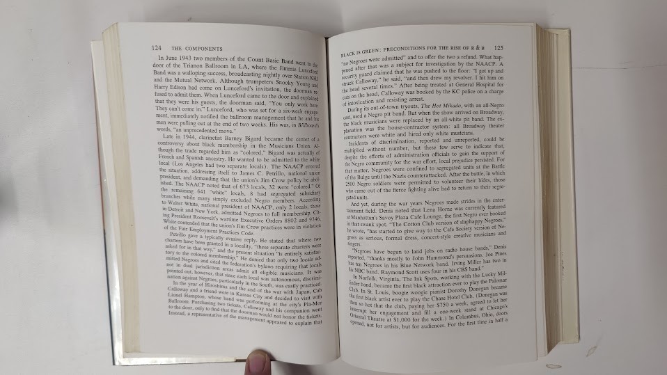 Honkers and Shouters Arnold Shaw 1978 First Edition Hardcover with Dust Jacket