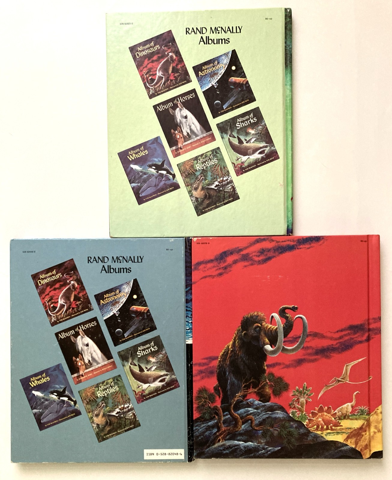 VTG Rand McNally lot 3 Album of Sharks Astronomy Dinosaurs Tom McGowen Rod Ruth