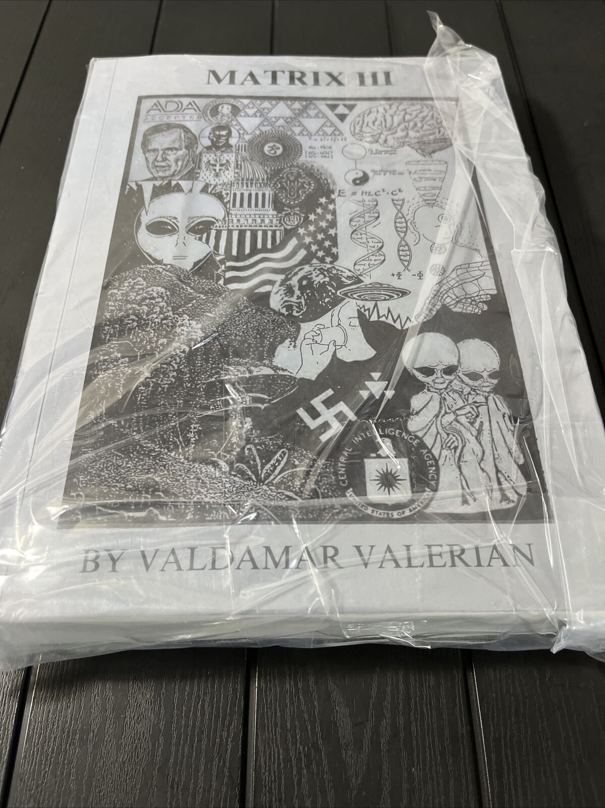 MATRIX III Volume I 1 & 2 II,UFO,Alien,Valdamar Valerian,Large 8.5*11”,REPRINT