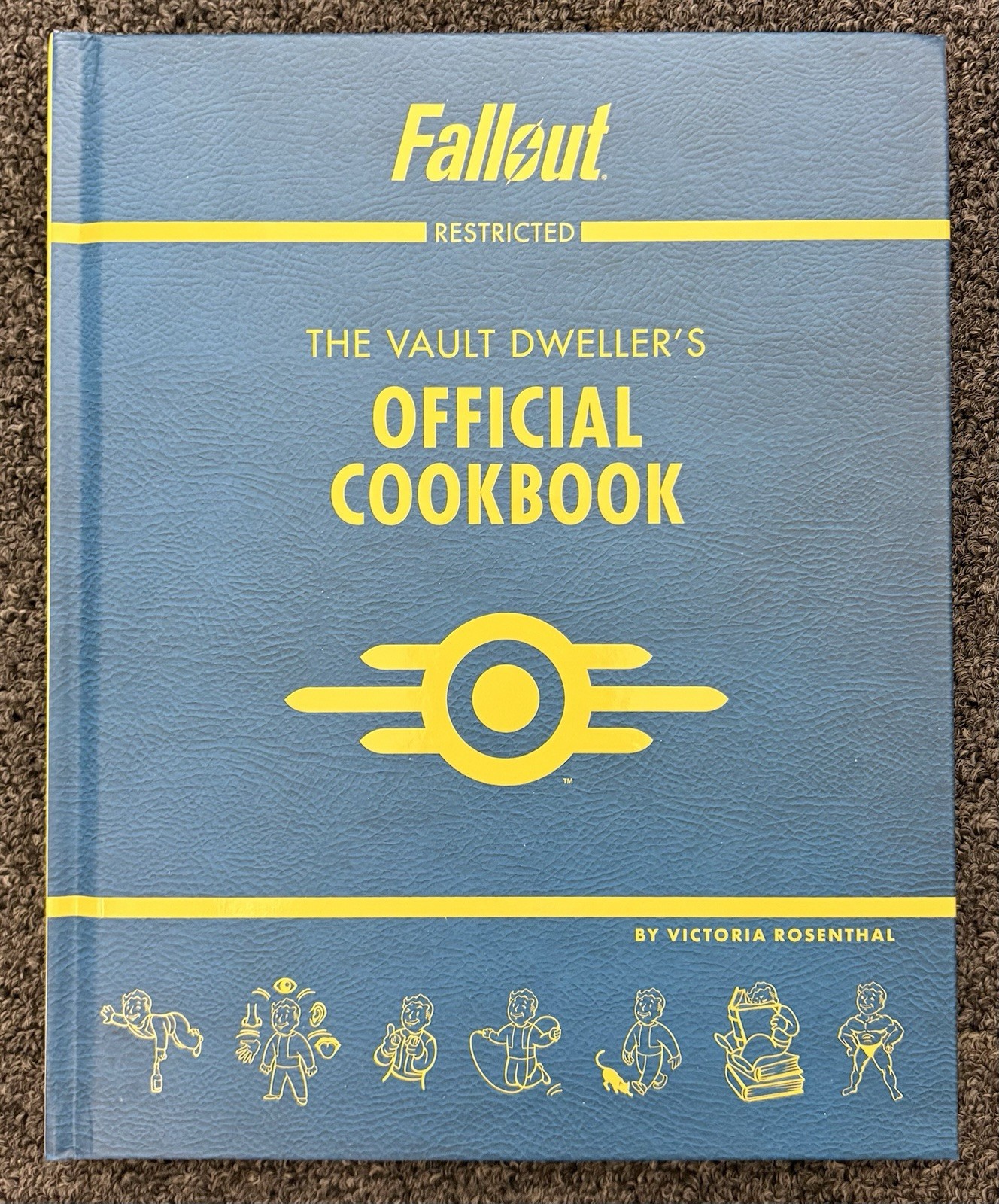 Fallout The Vault Dweller’s Official Cookbook Gift Set With Apron New No Box
