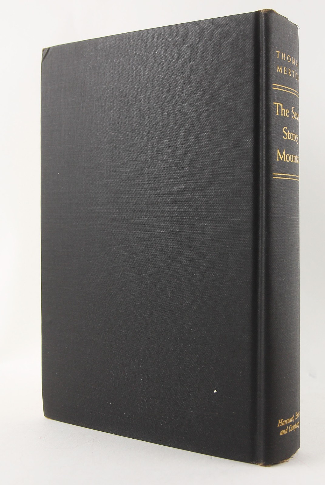 Seven Storey Mountain Thomas Merton 1948 1st Edition 1st State DJ Ordnis Typo HC