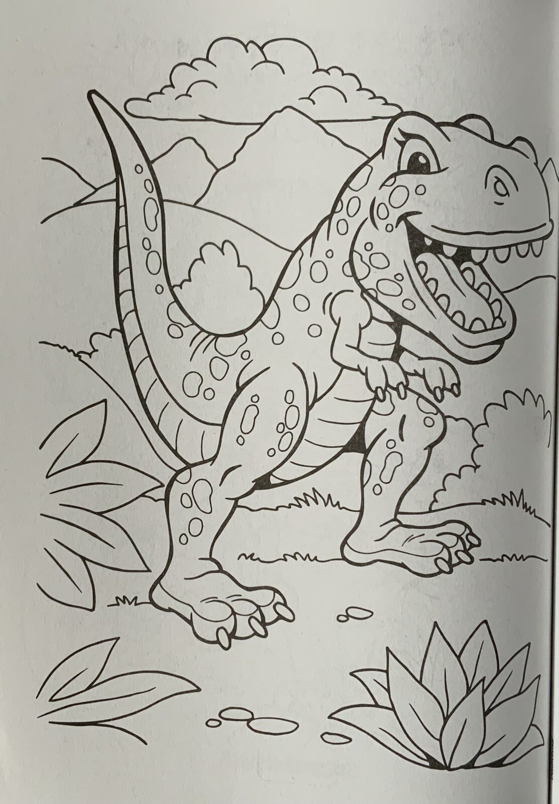 Colortivity Dinosaur Attack! Coloring & Activity Book