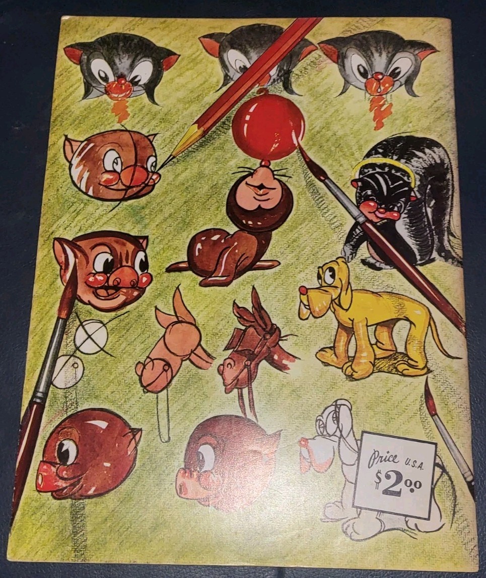 ✏️ Animation by Preston Blair LEARN HOW TO DRAW ANIMATED CARTOONS 1950’s Vintage