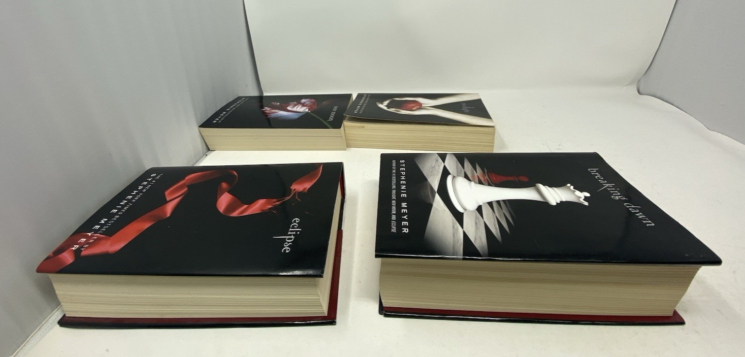 Twilight Saga Bundle of 4 Stephenie Meyer Hardcover First Edition
