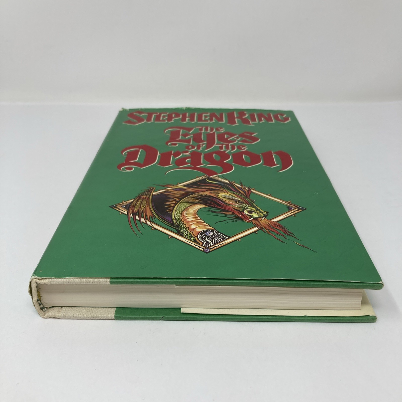 The Eyes of the Dragon by Stephen King 1987 True First Edition 1st Printing HCDJ