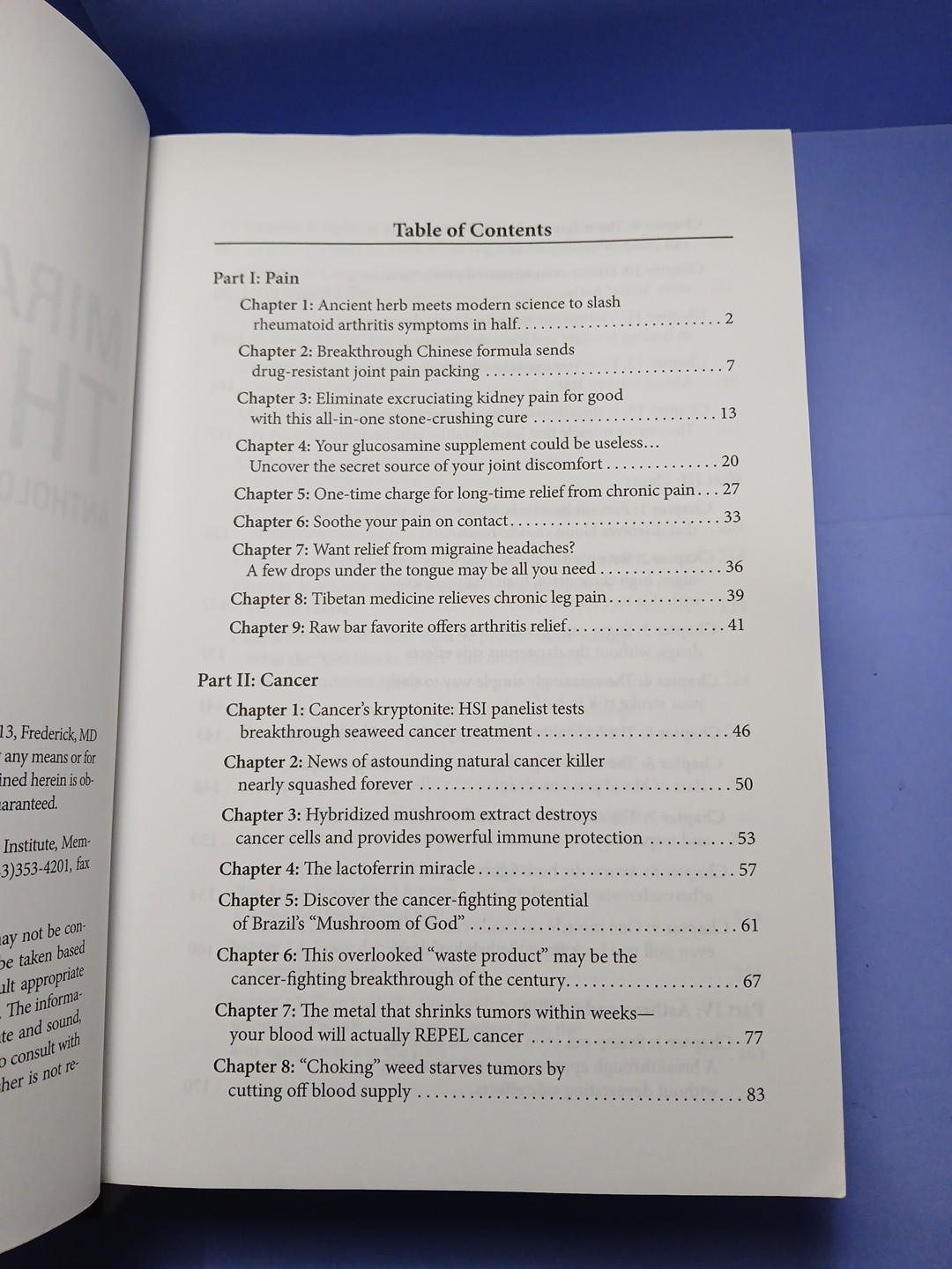 The Secrets Of Underground Medicine Miracles From Vault 25 Forbidden Cures