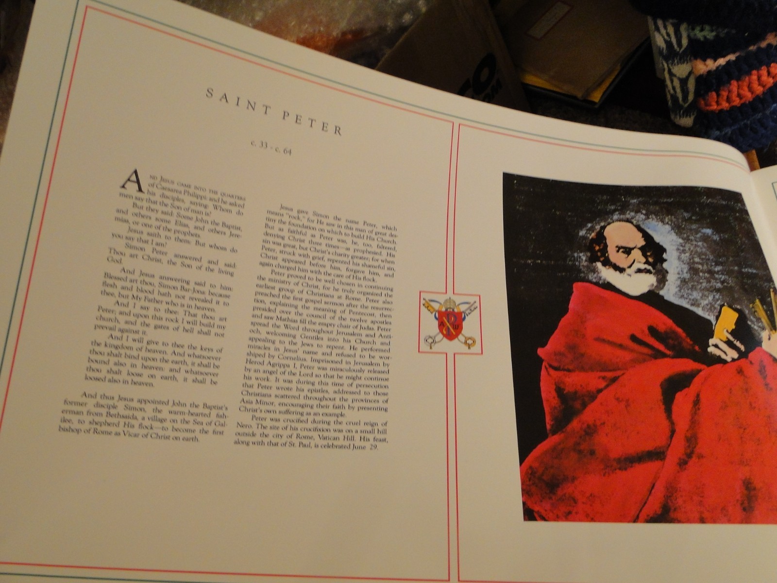 The Popes A Papal History, by J.V. Bartlett Publ 1990, Nihil Obstat & Imprimatur