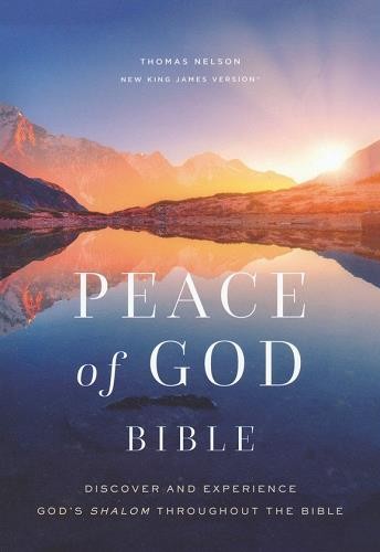 NKJV, Peace of God Bible (#4895BRG – Burgundy Bonded Leather)