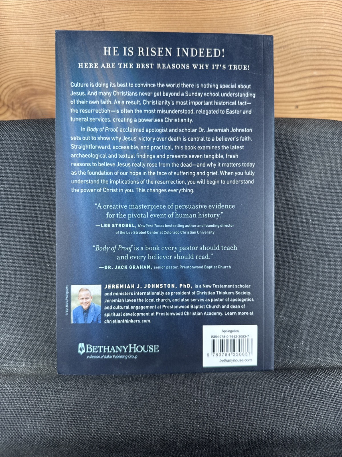 Body of Proof by Jeremiah J. Johnston (2023 Trade Paperback)