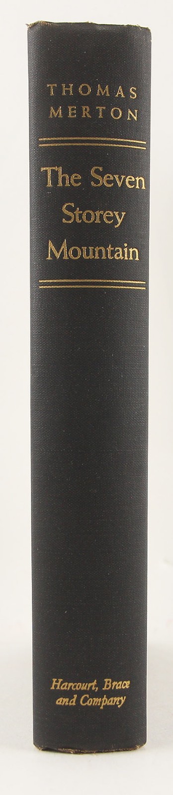 Seven Storey Mountain Thomas Merton 1948 1st Edition 1st State DJ Ordnis Typo HC