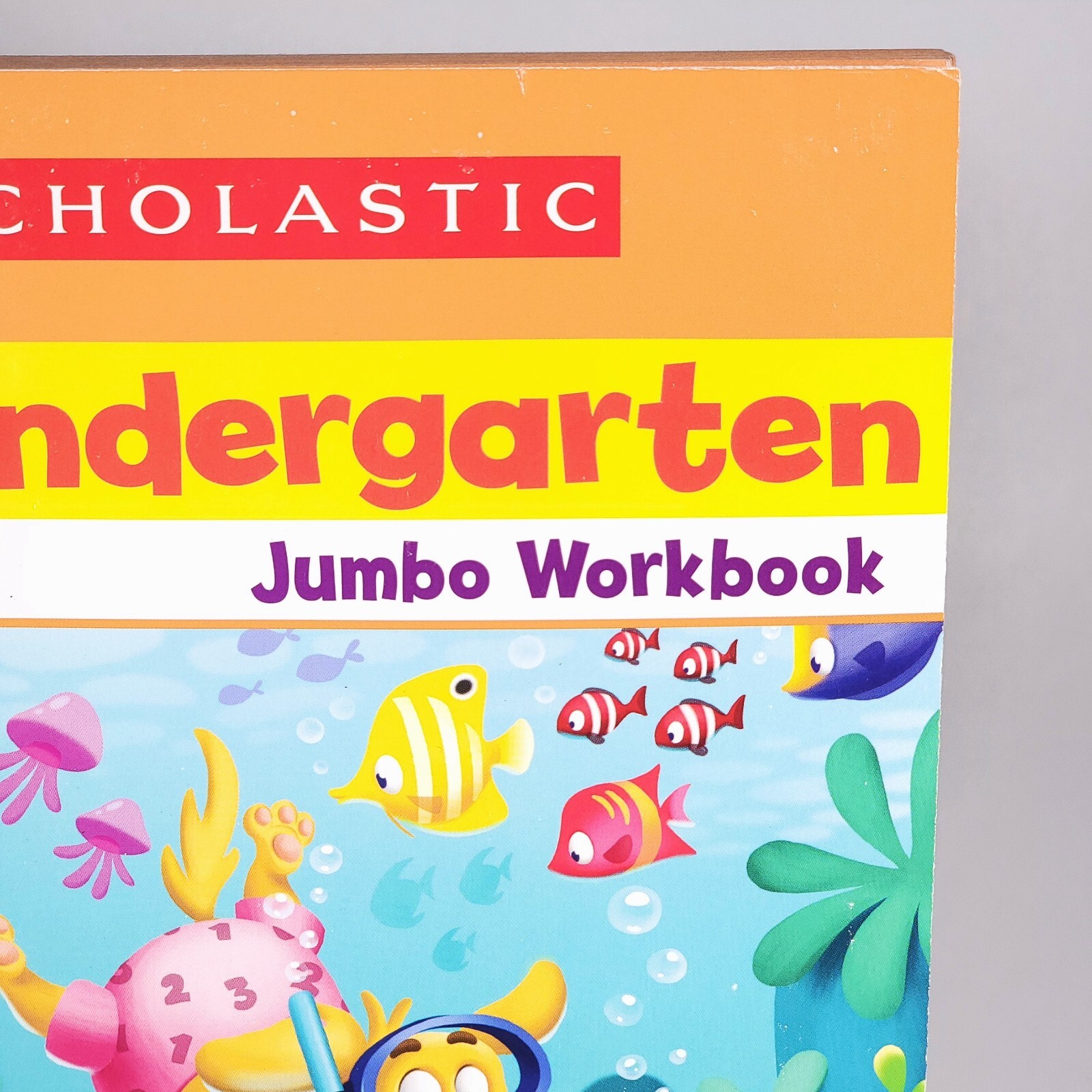 Scholastic Pre-Kindergarten Jumbo Workbooks Paperback Children Ages 3-4 New