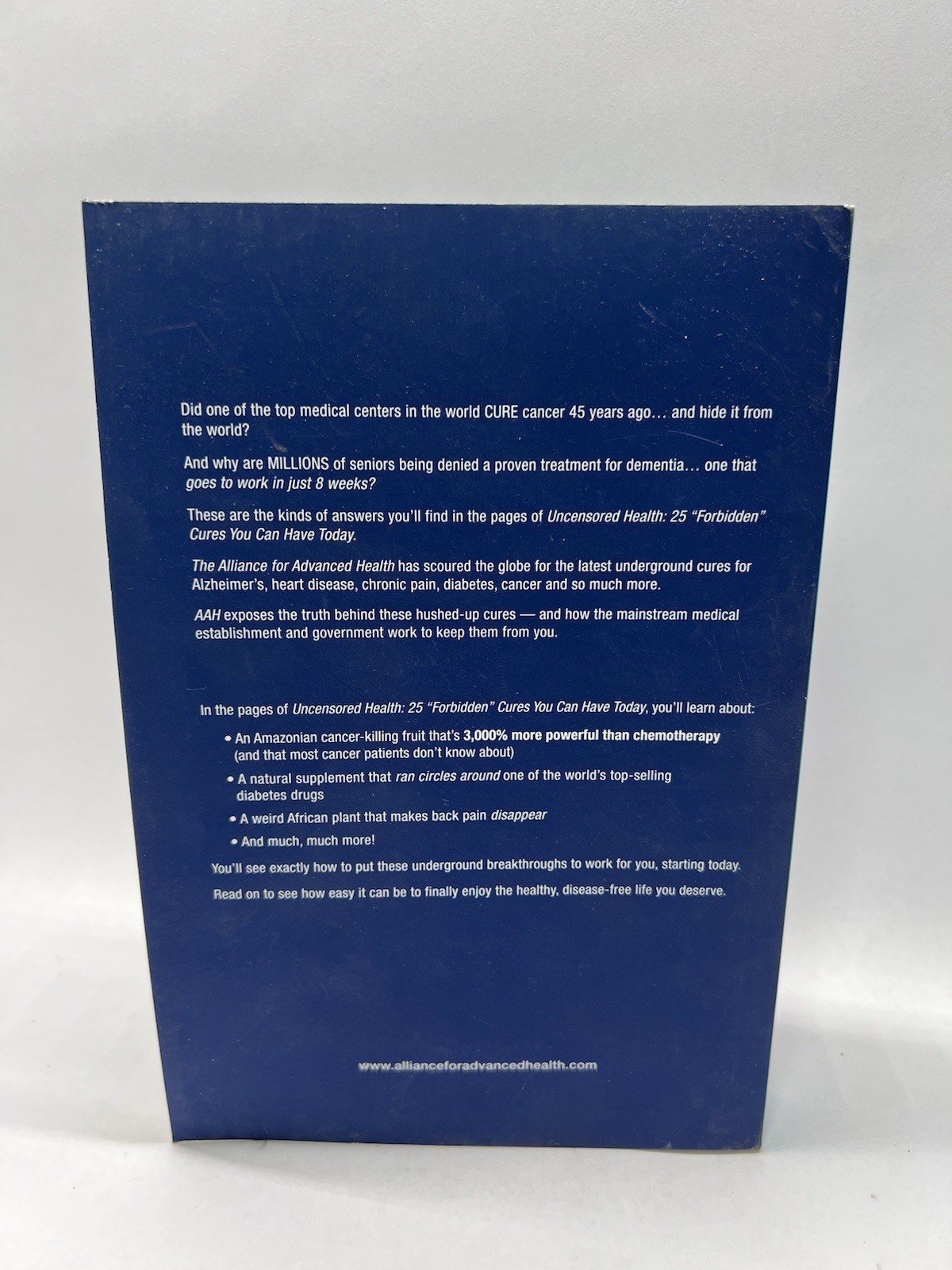 Uncensored Health : 25 Forbidden Cures You Can Have Today – Vol. 2 – Paperback