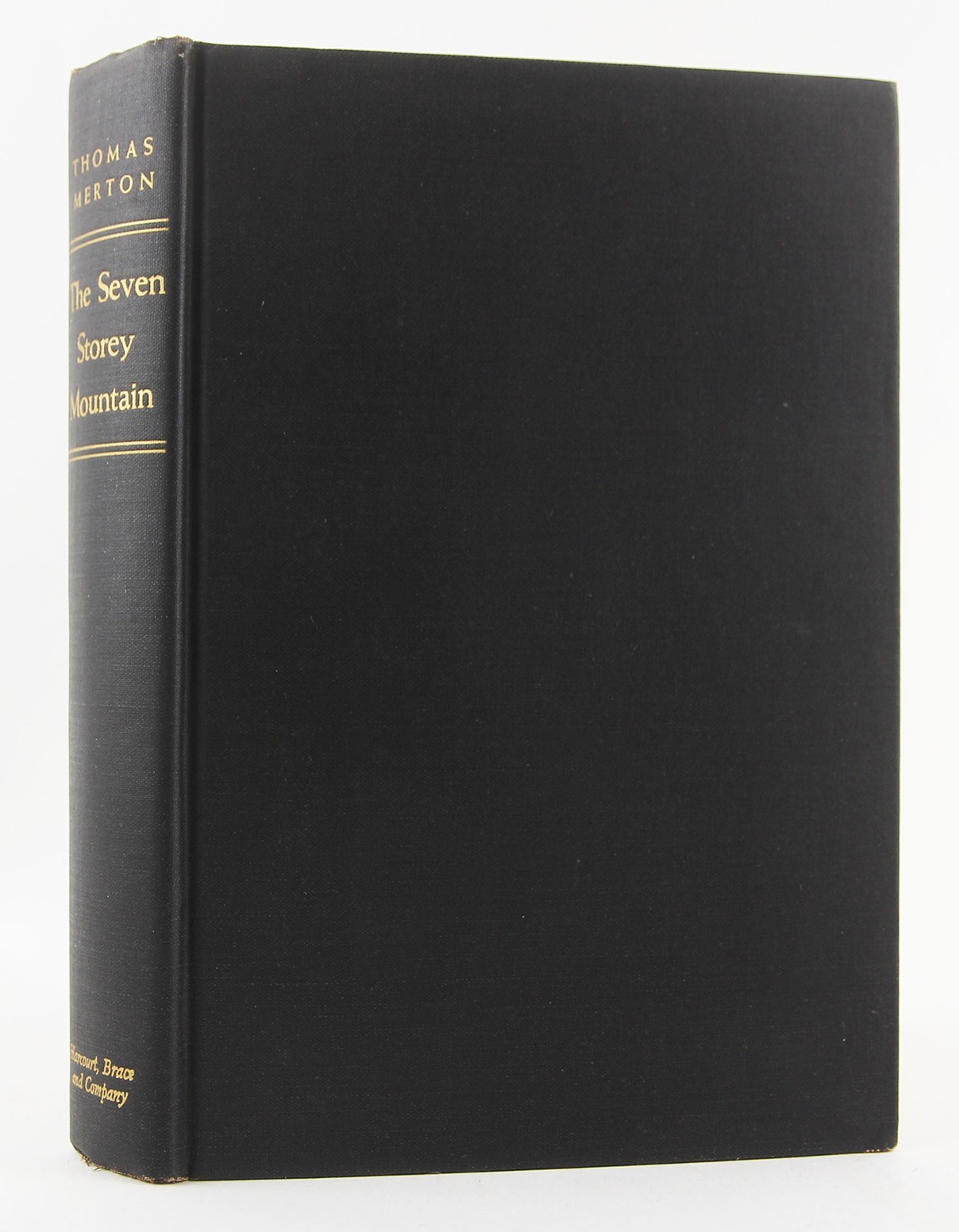 Seven Storey Mountain Thomas Merton 1948 1st Edition 1st State DJ Ordnis Typo HC