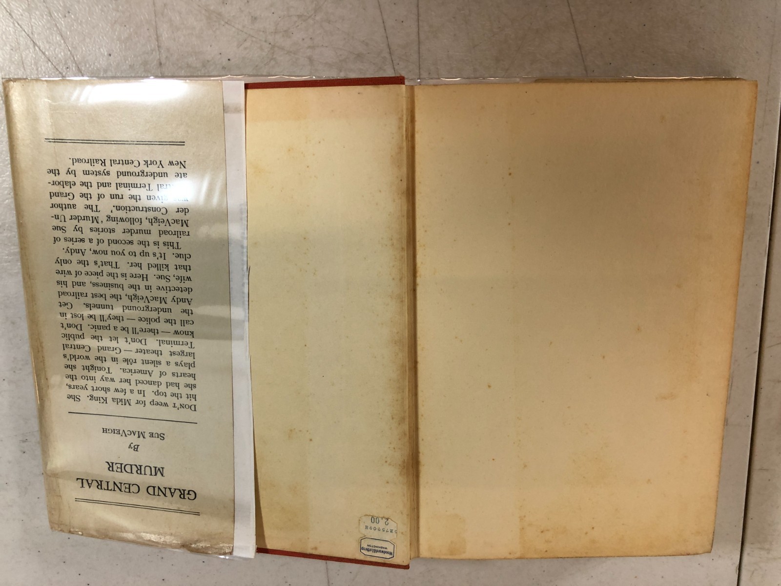 Streamlined Murder, Sue MacVeigh 1940, E-109