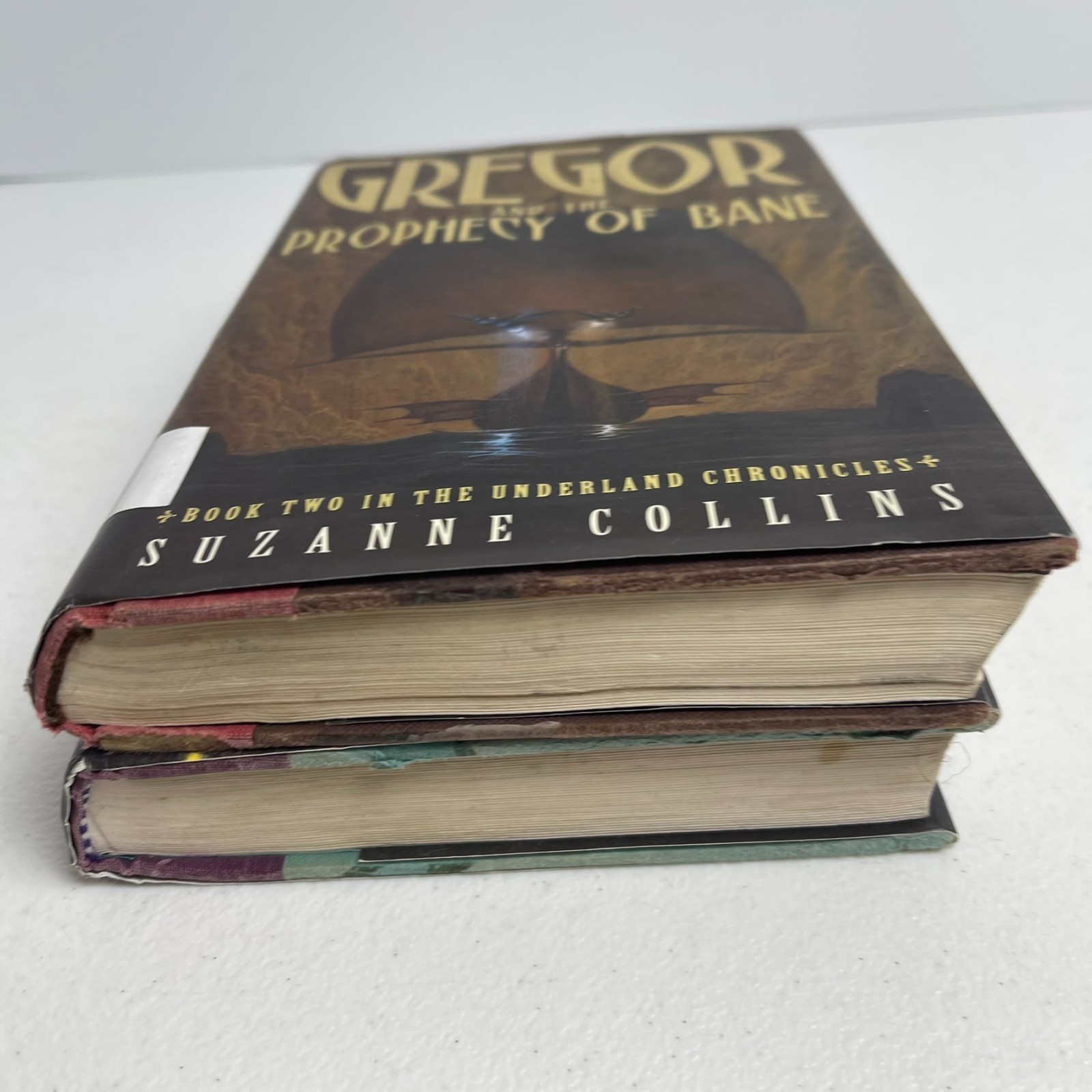 Gregor 2 Book Lot Suzanne Collins HC EX lib