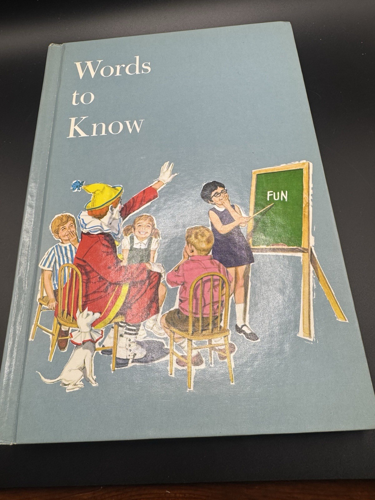 Child Horizons Books: Words To Know – 1972 Illustrated Hardcover Book – Vintage