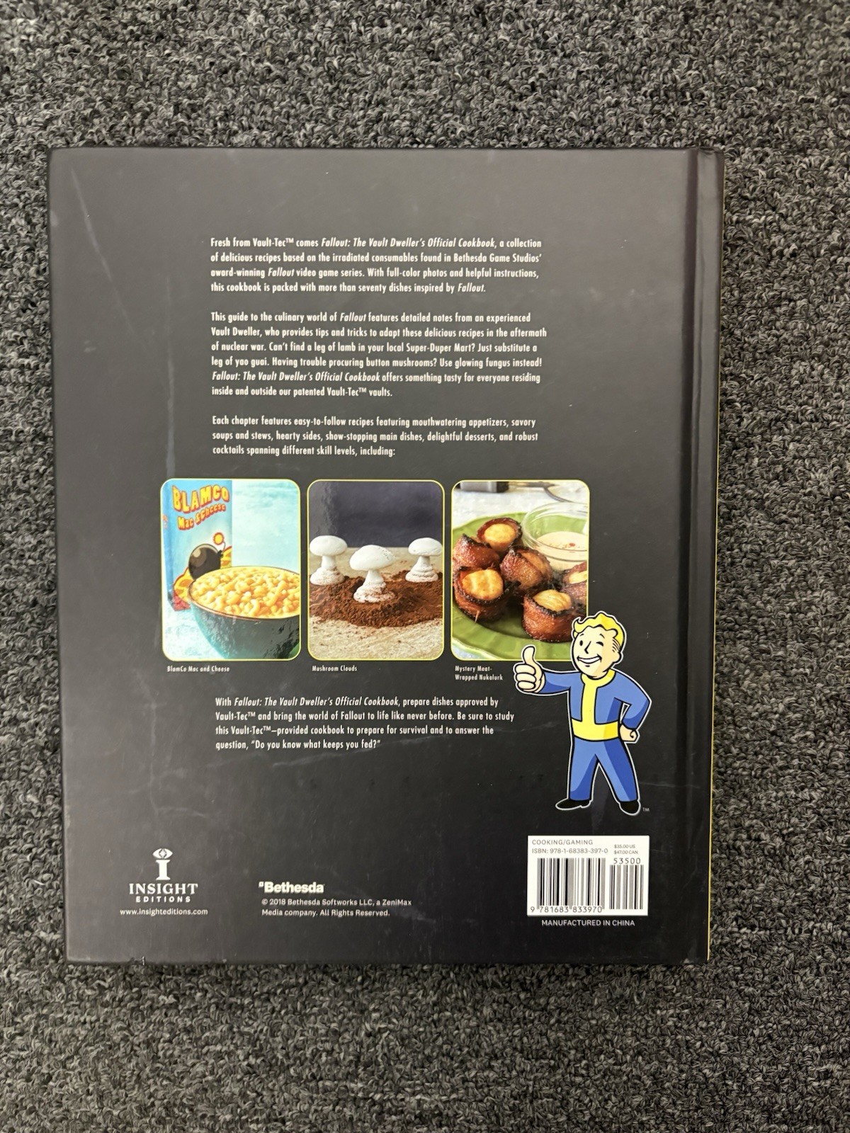 Fallout: The Vault Dweller’s Official Cookbook Hardcover by Victoria Rosenthal