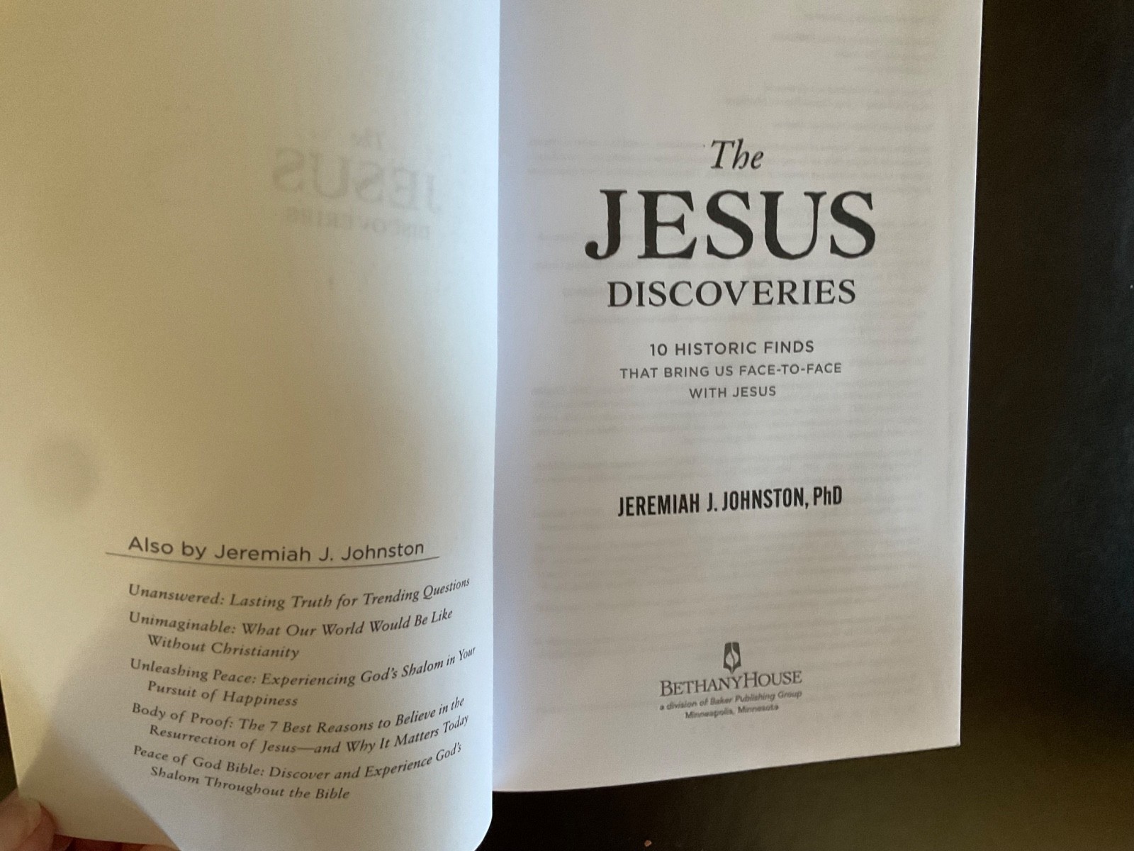 The Jesus Discoveries: 10 Historic Finds by Jeremiah J. Johnston FREE SHIP!