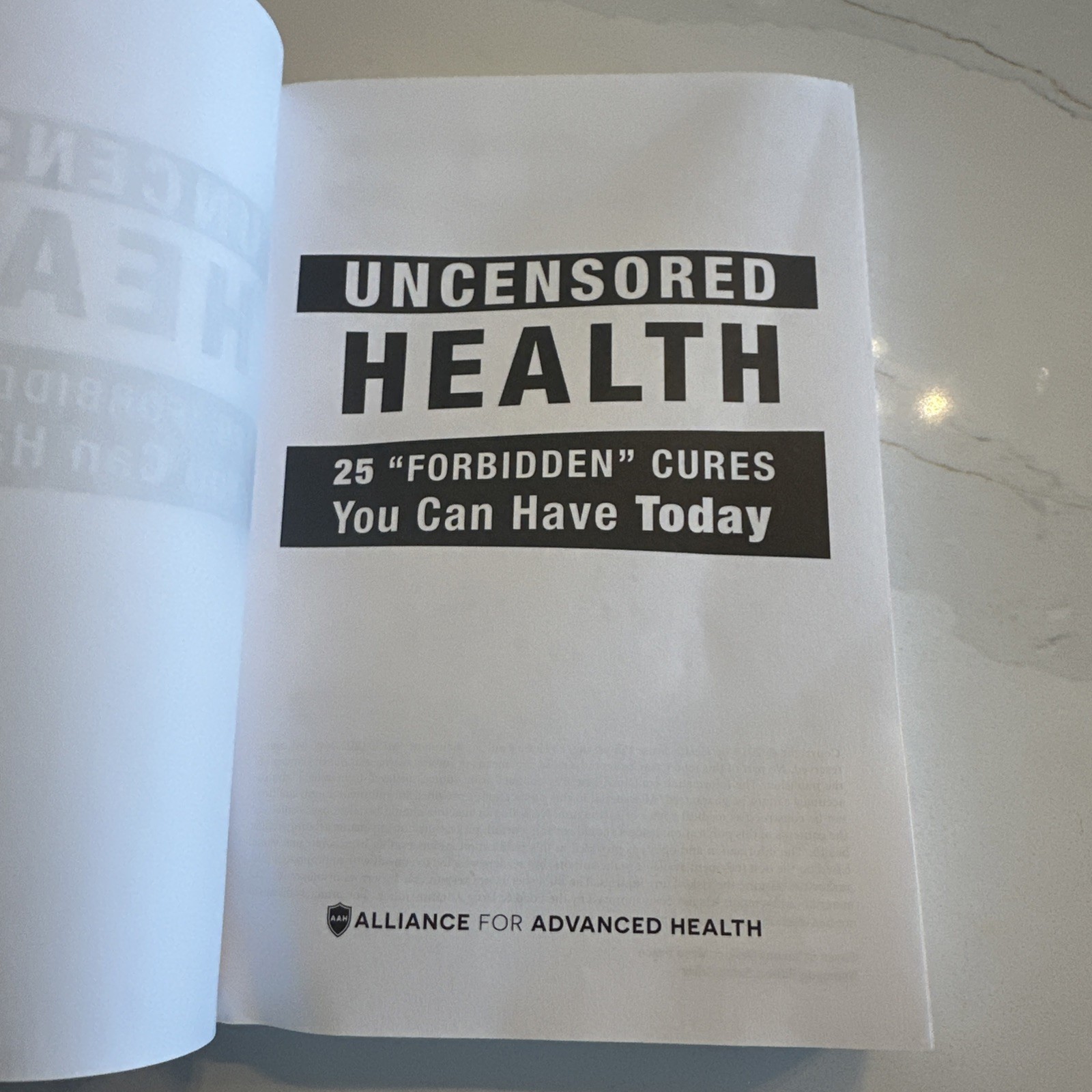 Uncensored Health 25 forbidden cures you can have today #S7