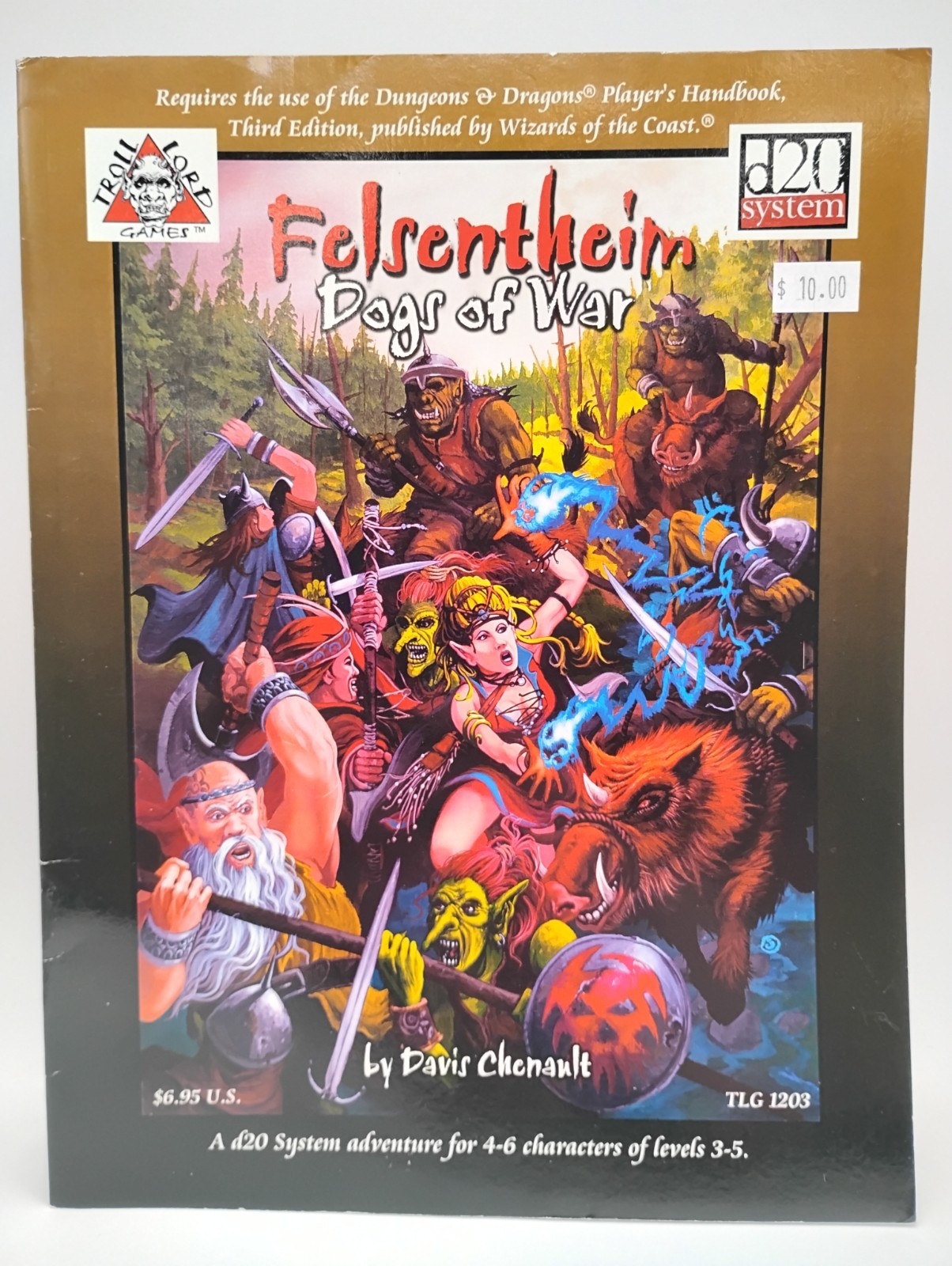 Felsentnheim: Dogs of War – d20 3rd Edition Supplement – Troll Lord Games