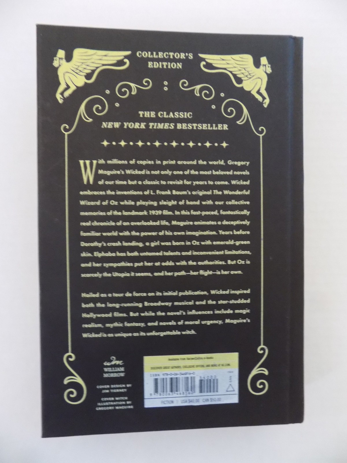 Signed Wicked Book 2024 B&N First Collectors Edition Special Bound Hardcover NOS