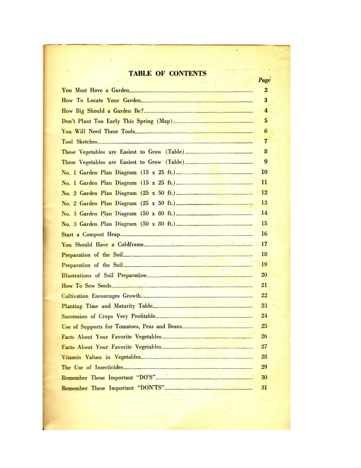 The Victory Garden Guide Paperback Reprint, 3 WWII Gardening Books in 1 (Color!)