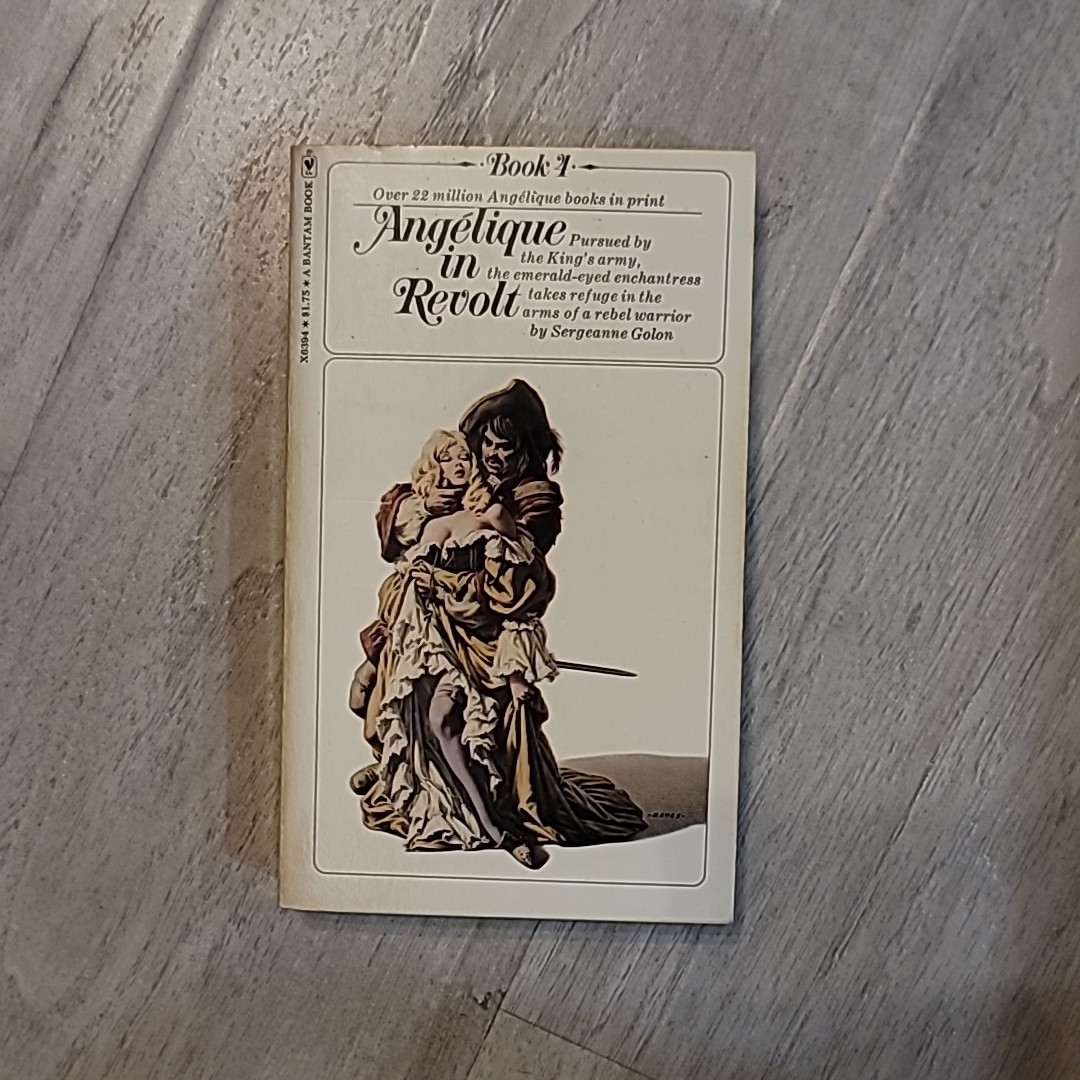 Angelique full series PB 1 – 9 complete lot Golon Bantam romance OOP French VTG