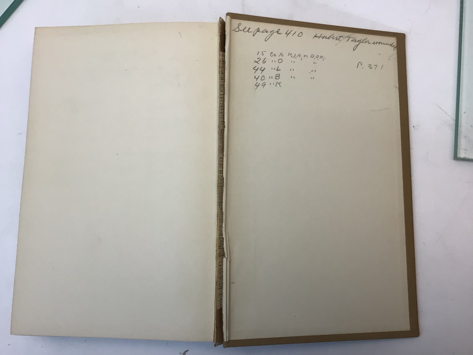 Rare: “Ohio in the Rainbow-166th Infantry-42 Div” 1924 First ED. Compilation
