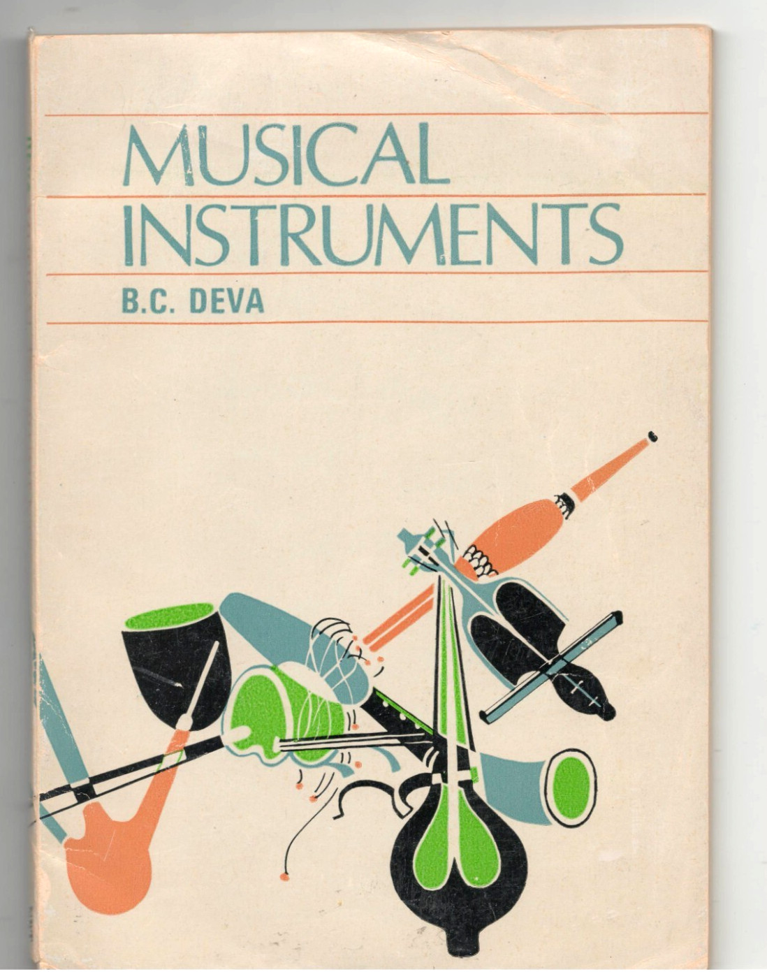 India, Musical Instruments B C Deva 1985 New Delhi