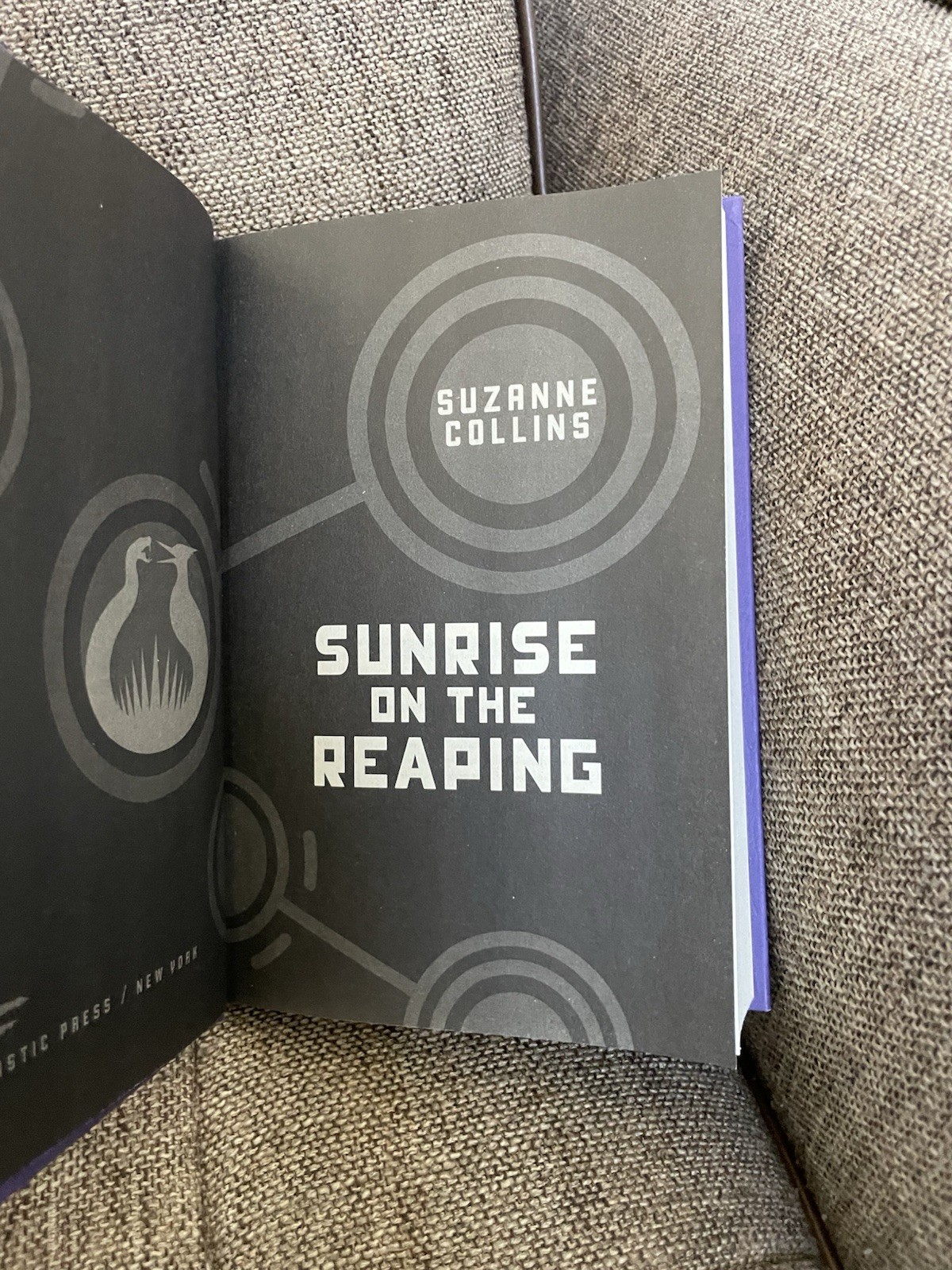 Sunrise on the Reaping (the Hunger Games) by Suzanne Collins (2025, Hardcover)
