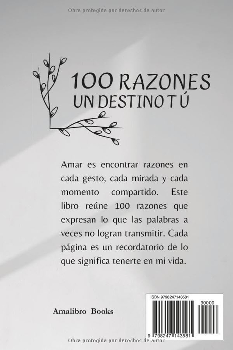 100 Razones Para Amarte: Poemas Para Decir Lo Que a Veces No Puedes Con Palabras