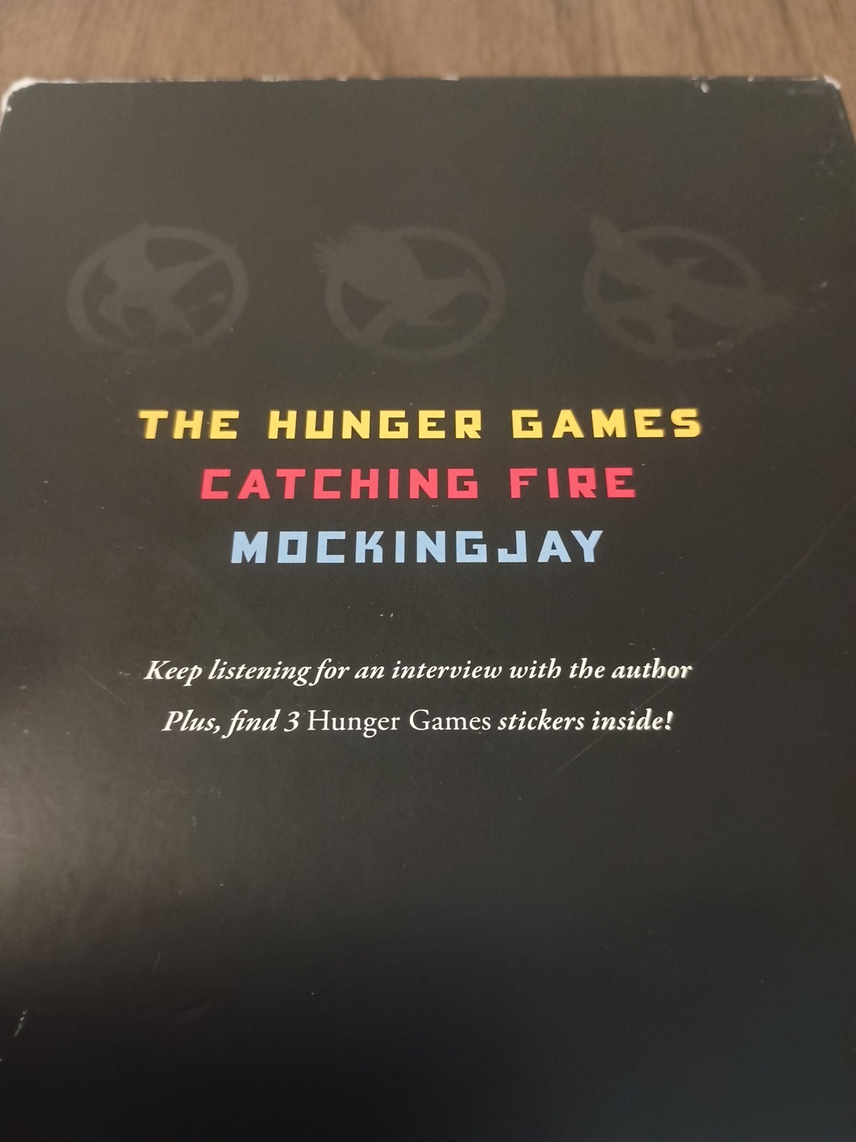The Hunger Games Trilogy Boxed Set Set by Suzanne Collins, Audiobook, MP3 CDs