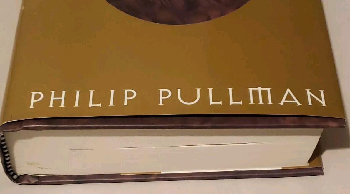 “The Amber Spyglass” 1st First Edition Signed Philip Pullman HC Book 3