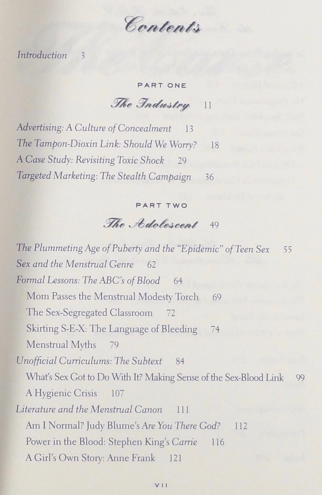 1999 Houppert THE CURSE Confronting the Taboo of Menstruation WOMEN’S HEALTH 1st