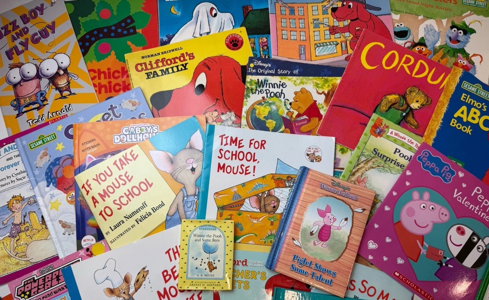 Random Lot of 20 Books for Children’s/ Kids/ Toddler/Preschool/Daycare Paperback