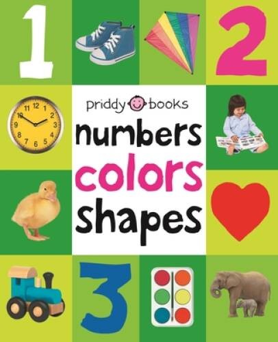 Numbers Colors Shapes (First 100) – Board book By Priddy, Roger – GOOD