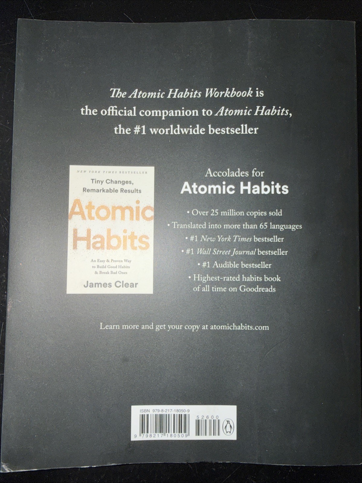 The Atomic Habits Workbook: 2025 Avery Paperback by James Clear