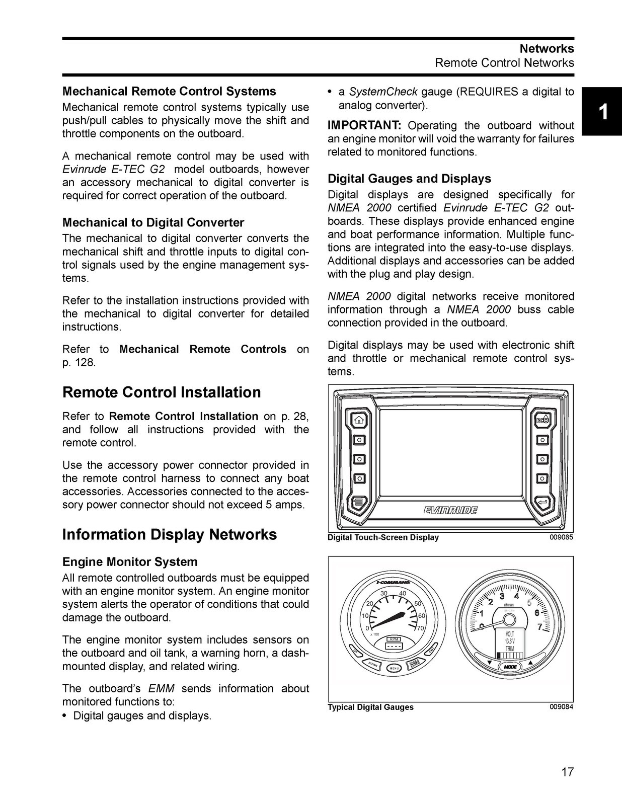 EVINRUDE E-TEC G2 150 175 200 225 250 300 HP Installation Manual , FOLDOUTS