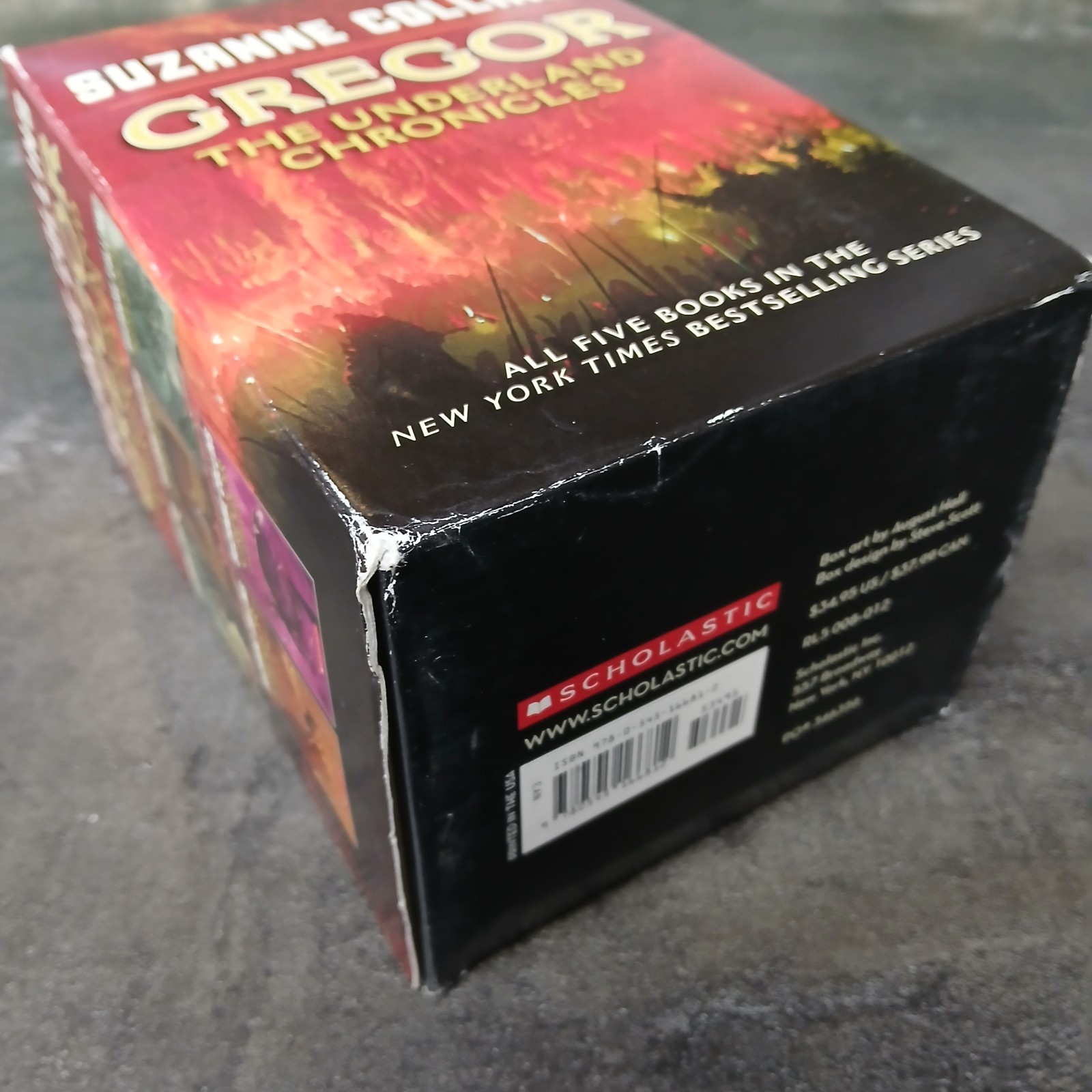 Gregor the Underland Chronicles Box Set Suzanne Collins 5 Book Softcover Fantasy