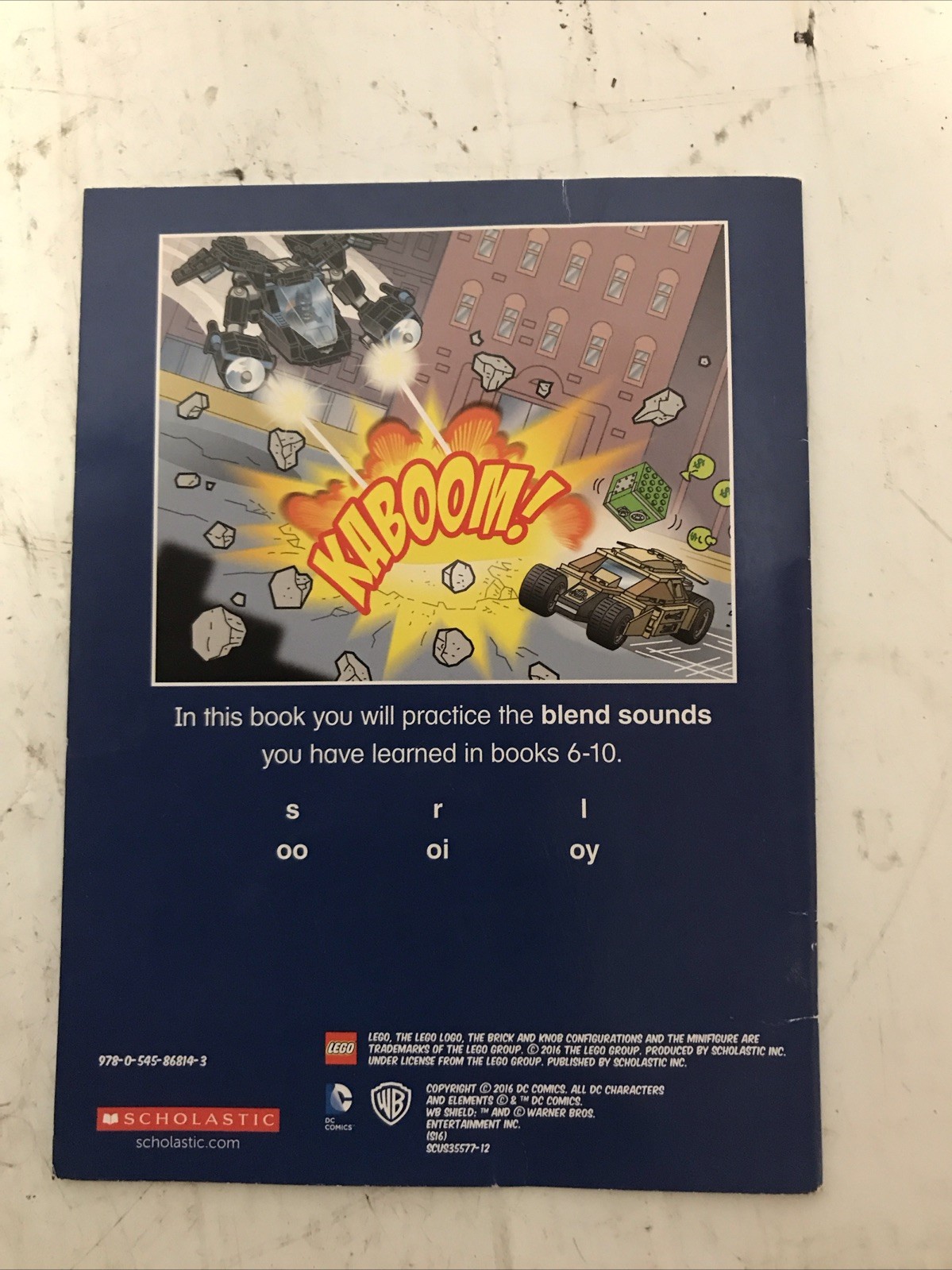 Lot Of 11 Scholastic Lego DC Phonics Pack 2 #1,2,3,4,5,6,7,8,10, WORKBOOK 1&2