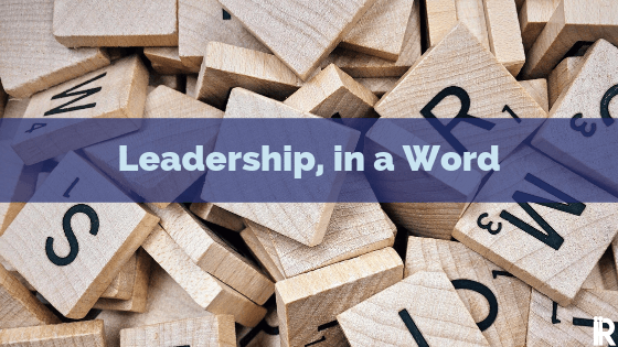 leadership in one word